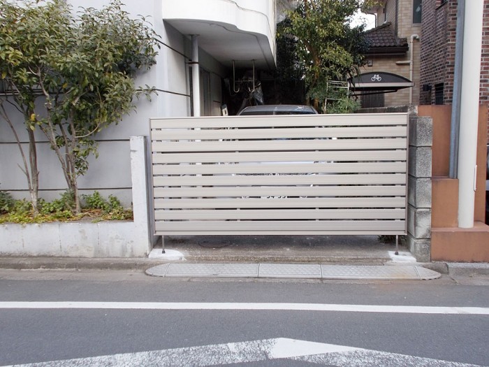 門扉からオーバードアへお取替え 門扉からオーバードアへお取替え